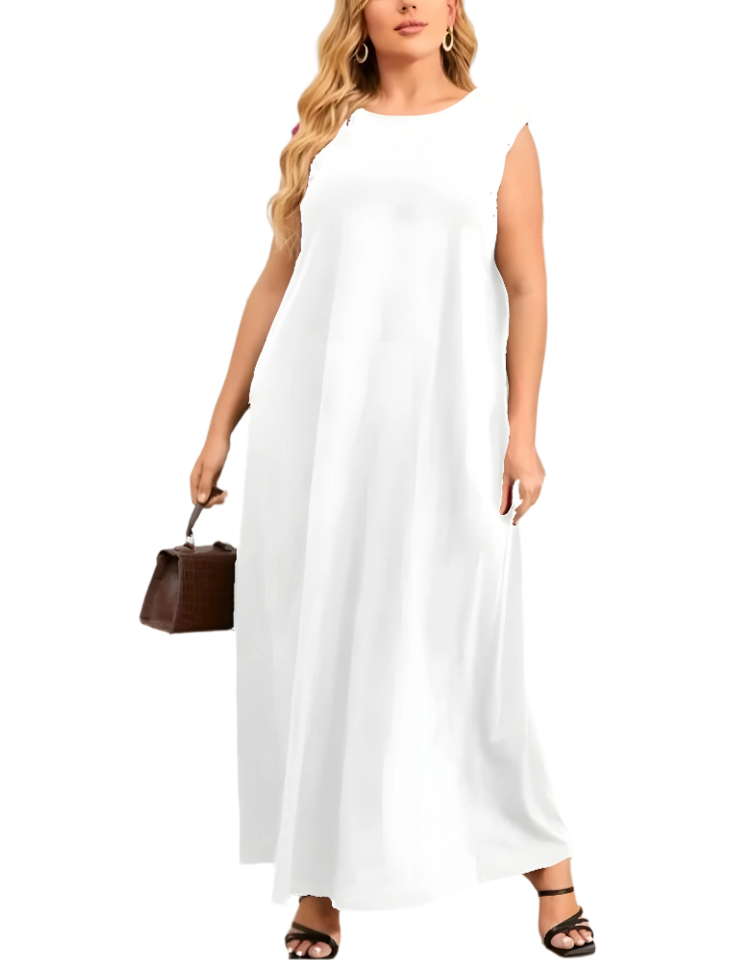 Casual Sleeveless Dress for Summer - Basic