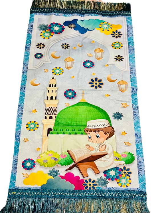 Velvet Children's Prayer Mat 90*45 cm