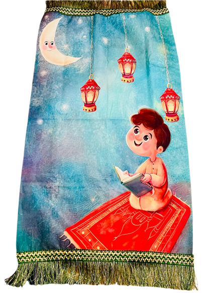 Velvet Children's Prayer Mat 90*45 cm