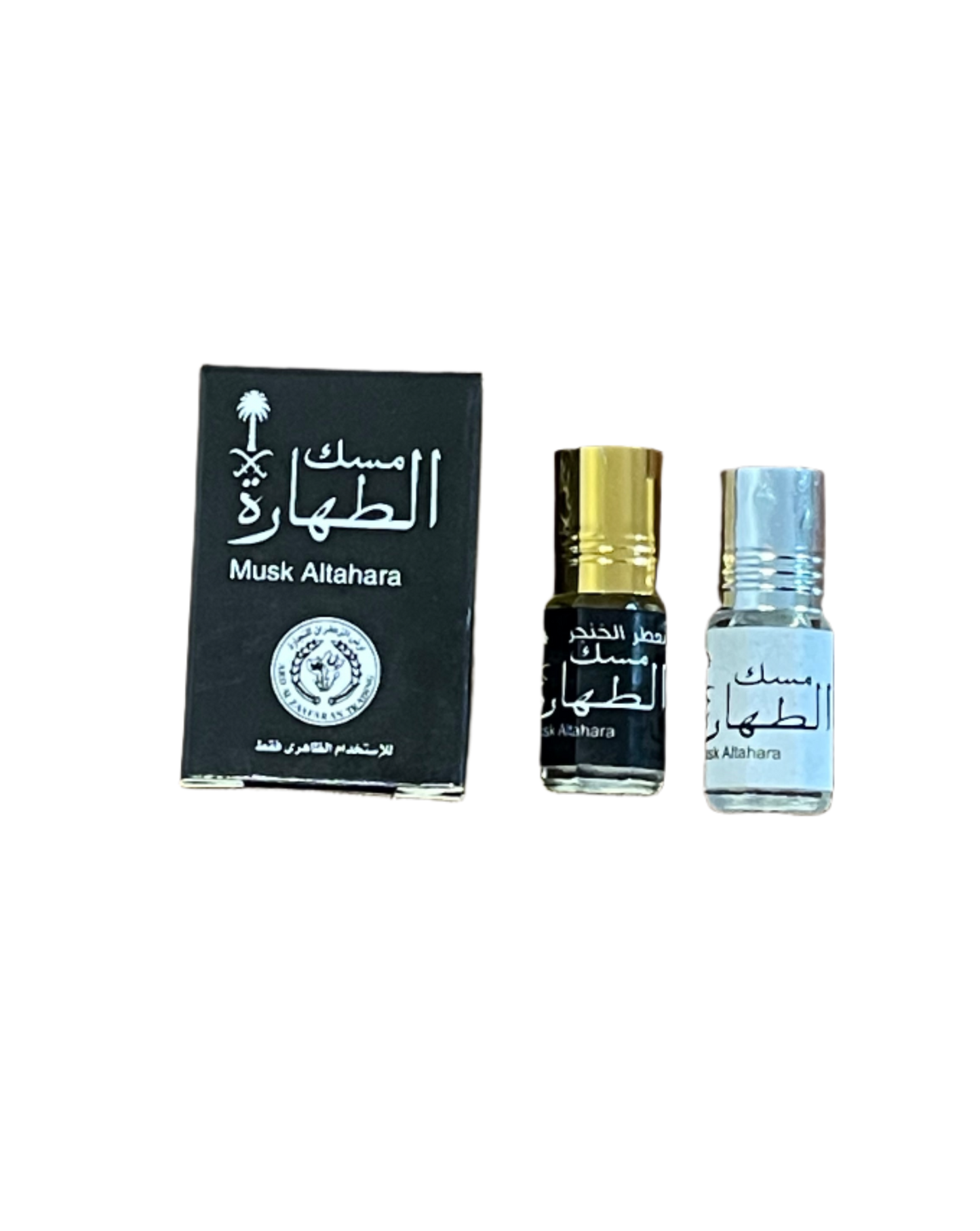 Musk Al Tahara Perfume Black & White 6 ml - Alcohol Free