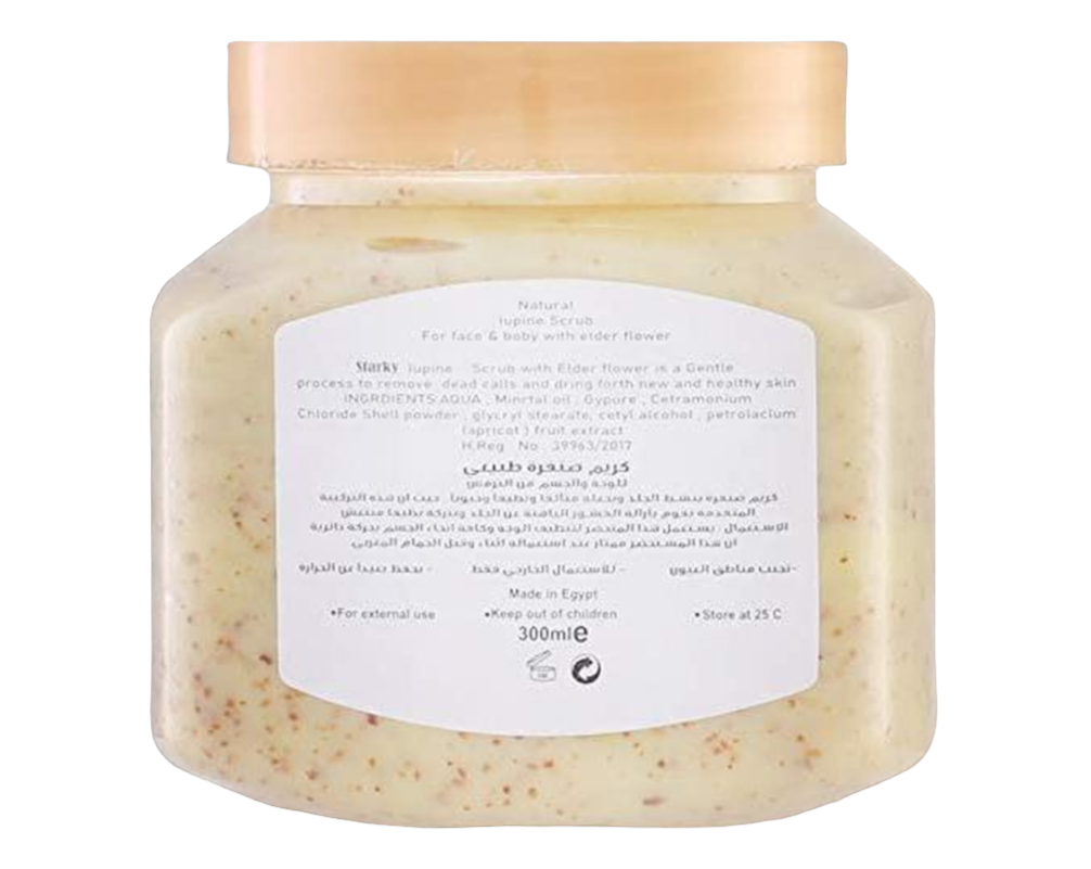 Face and body scrub with lupine - 300 ml