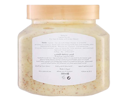 Face and body scrub with lupine - 300 ml