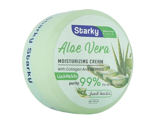 Moisturizing Cream With Collagen And Vitamins 150 ml - Aloe Vera