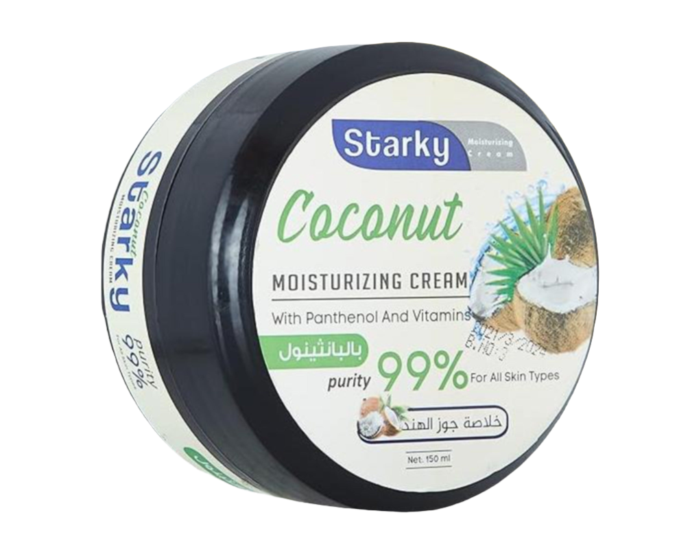 Moisturizing Cream With Panthenol And Vitamins 150ml - Coconut