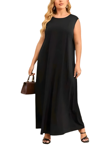 Casual Sleeveless Dress for Summer - Basic